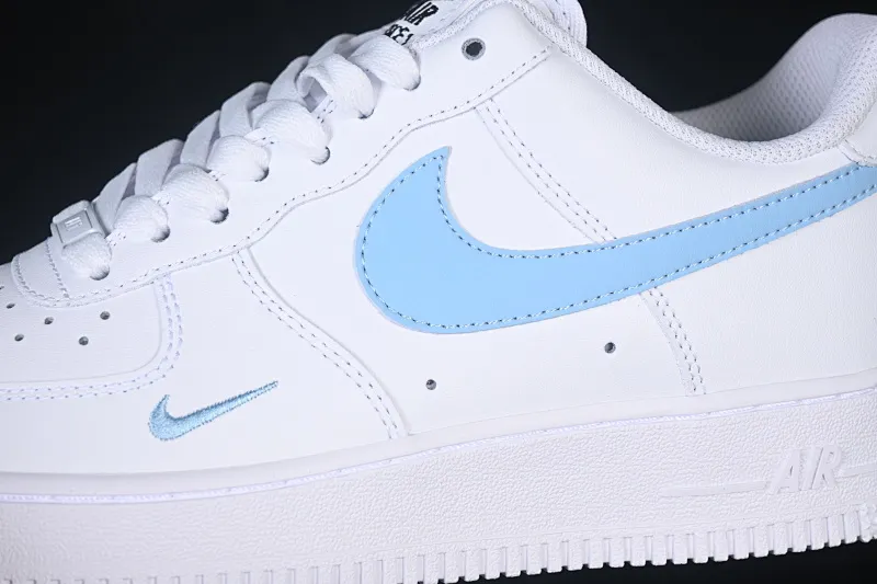 All categories Nk Air Force 1 Air Force series Nk Air Force 1 Low Air Force low-top Nike Air Force 1'07 Low white blue small hook Air Force 1 low-top casual sneakers ZH0316-121